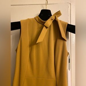 Calvin Klein Tie Neck Sleeveless dress